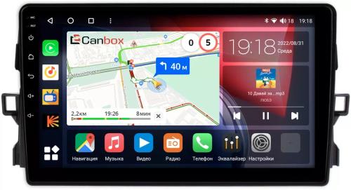 Магнитола для Toyota Auris 2006-2012 - Canbox 9427 Qled, Android 10, Быстрая, SIM-слот