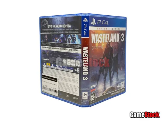 PS4 Wasteland 3 (Б/У, Русские субтитры, CUSA-13339)