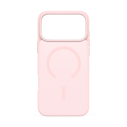 Матовый чехол светло-розового цвета с MagSafe для iPhone 17 Pro Max и 18 Pro Max, серия Yind Series (Open Ring Version) от Dux Ducis
