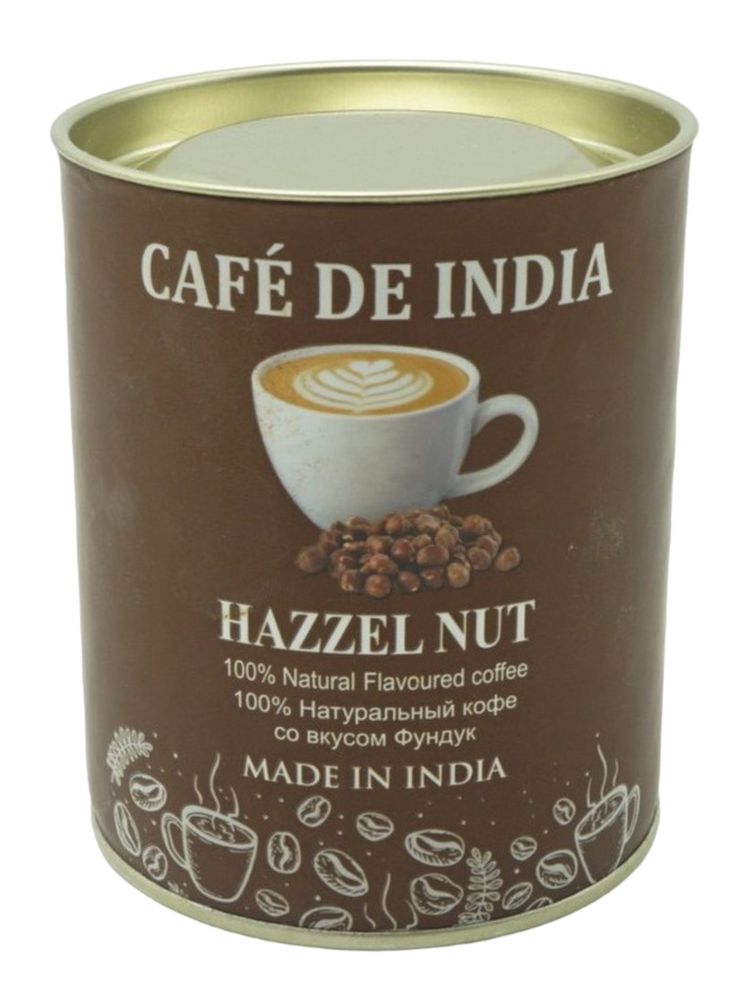 Кофе растворимый Bharat BAZAAR Hazzelnut 100 г