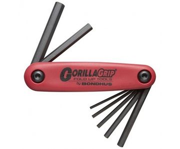 Складной набор ключей BONDHUS GorillaGrip Шестигран. 1.5-6 мм 12592