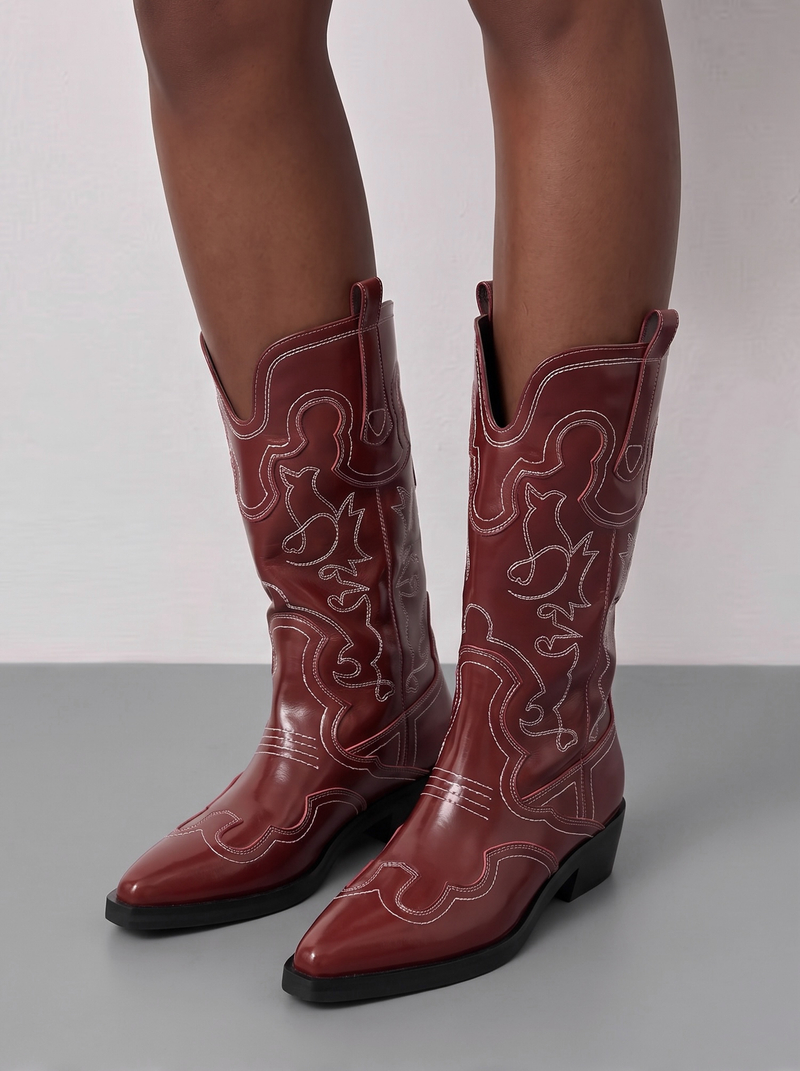 western merlot boots