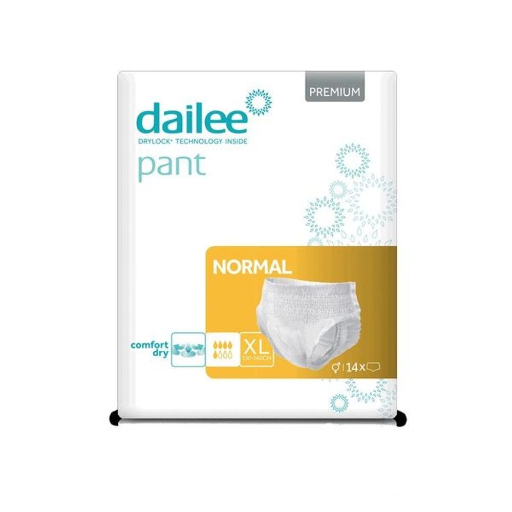 Подгузники-трусы для взрослых Dailee Premium Normal XL, 14 шт