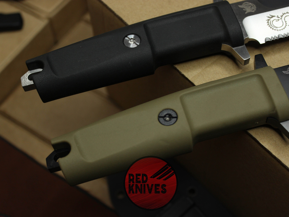 Нож Extrema Ratio Col Moschin - пустынная рукоять, клинок камо черный