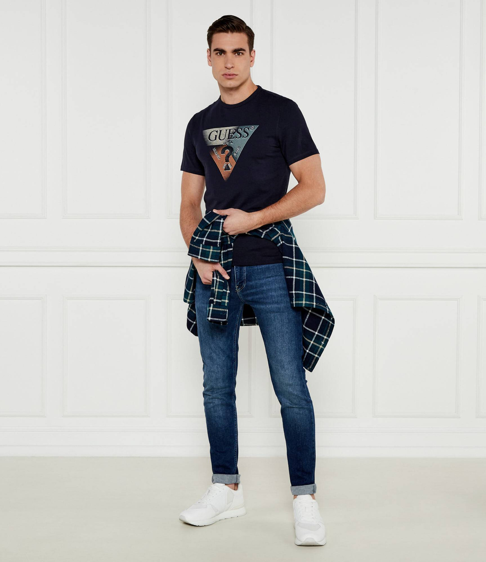 Футболка GUESS - темно-синий(M5RI14 J1314)