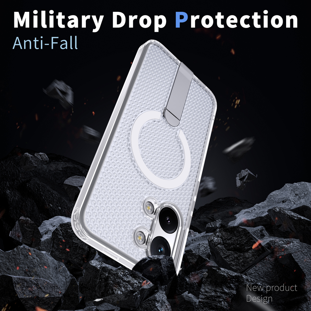 Прозрачный чехол Mesh Pro Magnetic Case для Poco X8 Pro Max 5G