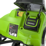 Снегоуборщик аккумуляторный Greenworks Арт. 2603607UB, 40V, 40 см, с 1хАКБ 4 Ач и ЗУ