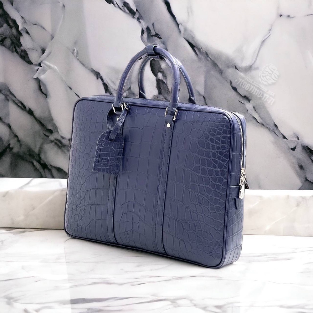 Портфель Louis Vuitton из кожи крокодила