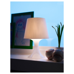 IKEA LAMPAN  (ИКЕА ЛАМПАН)  -  Настольная лампа - белый 29 см