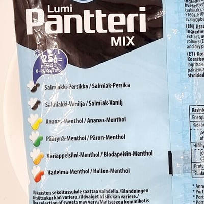 Конфеты Fazer Lumi Pantteri Mix 220 г (Из Финляндии)