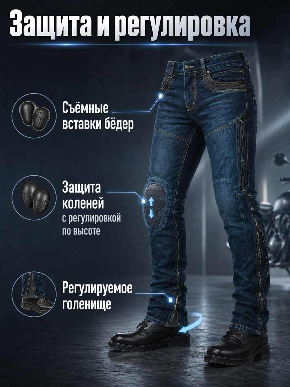 ДЖИНСЫ MAXLERJEAN MJ-002 BLUE 30