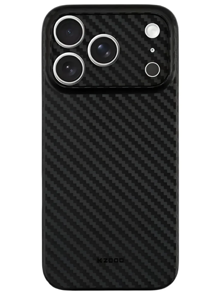 Накладка KAMISHA Carbon для iPhone 17 Pro / 18 Pro