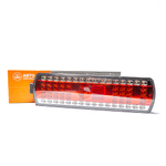 112.08.69 AE Фонарь задний, КамАЗ, МАЗ, правый, светодиодный, с боковым разъемом СПГ6Р, 24 В