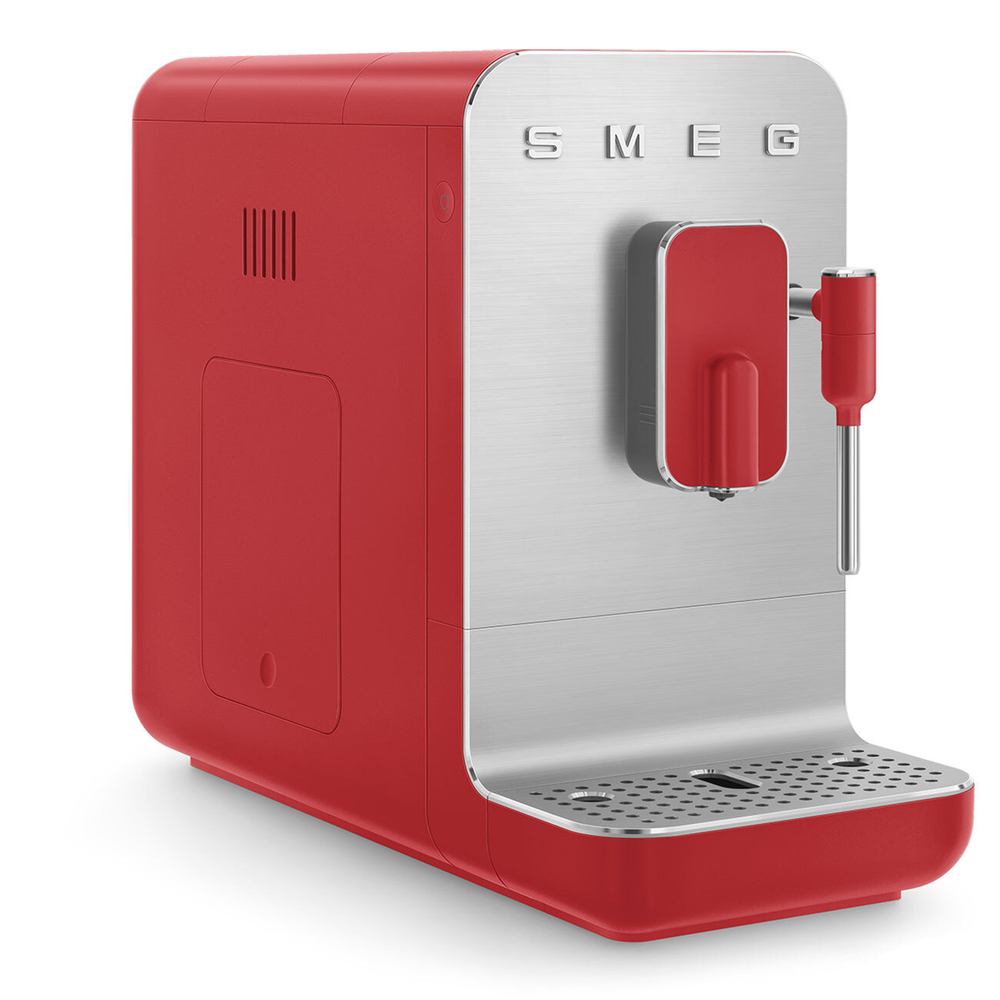 Кофемашина автоматическая Smeg красный матовый
