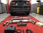 Выхлопная система с заслонками для BMW X4 F26 2.0T 3.0T