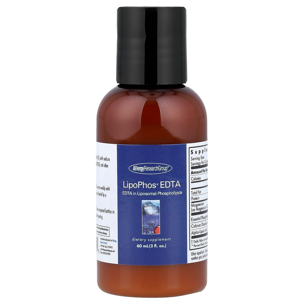 Allergy Research Group, LipoPhos® с ЭДТК, 60 мл (2 жидк. унции)