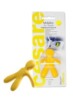 Mr&Mrs Fragrance Ароматизатор для автомобиля CESARE BLISTER желтый VANILLA Ваниль
