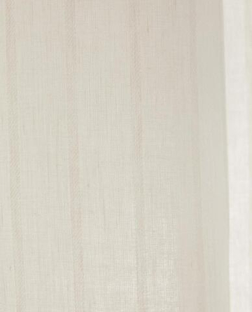ZARA HOME ЖАККАРДОВАЯ ЛЬНЯНАЯ ШТОРКА ДЛЯ ВАННОЙ, ЦВЕТ СЛОНОВОЙ КОСТИ