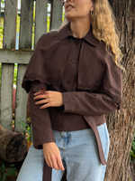 Тренч Boho шоколад