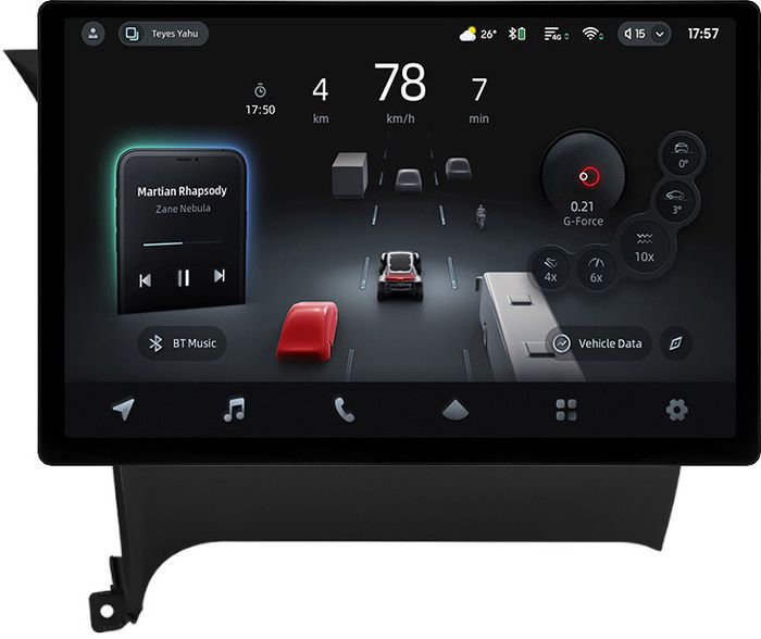 Магнитола для KIA Cerato 3 2013-2019 (без штатной КЗВ, рамка тип 1) - Teyes CC4-PRO монитор 13" 2K QLED на Android 13, Быстрейшая, Snapdragon 778G, ИИ, CarPlay, DSP, 4G SIM-слот