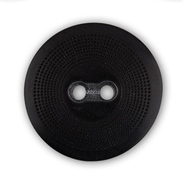 Пуговицы 2 прокола 30L=19 мм, 24 шт, костюмные, D580 черный, Gamma OXG 0019