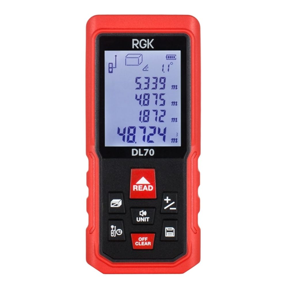 Лазерный дальномер RGK DL70, RGK