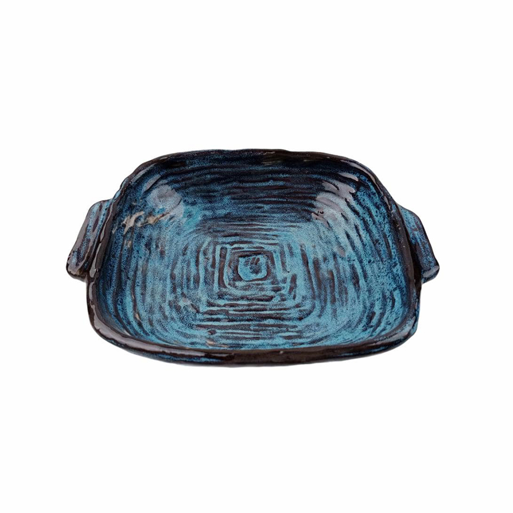 Блюдо 20х16.5 Roomers Tableware blue 203404-2