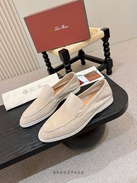 Лоферы бежевые от Loro Piana Summer Walk BP5-374668