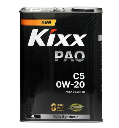 Масло моторное Kixx PAO C5 0W-20 - 4 л. KIXX L204444TR1