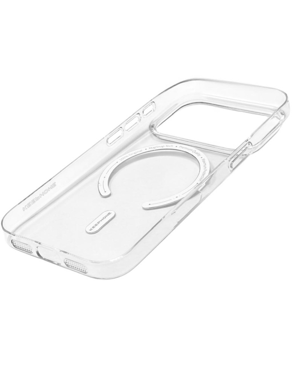 Накладка для i-Phone 17 Pro Max Keephone X-Crystal MagSnap прозрачный