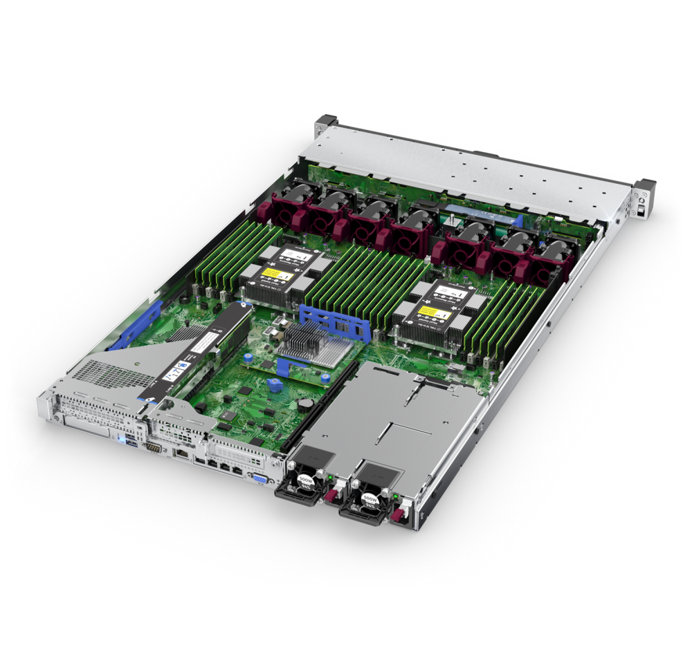 Стоечный сервер - HP Enterprise ProLiant DL360  Gen10, 1U, 8x 2.5“, 1x Xeon[5218R] 20 Cores, 32Gb, P36183-B21