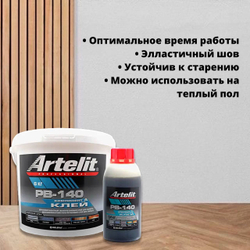 Клей двухкомпонентный полиуретановый Artelit PB140 (6 кг)