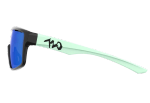 Спортивные очки 720armour Alpha / Matte Black / Lt. Minty Green Temple / Smoke Full Blue White Lens