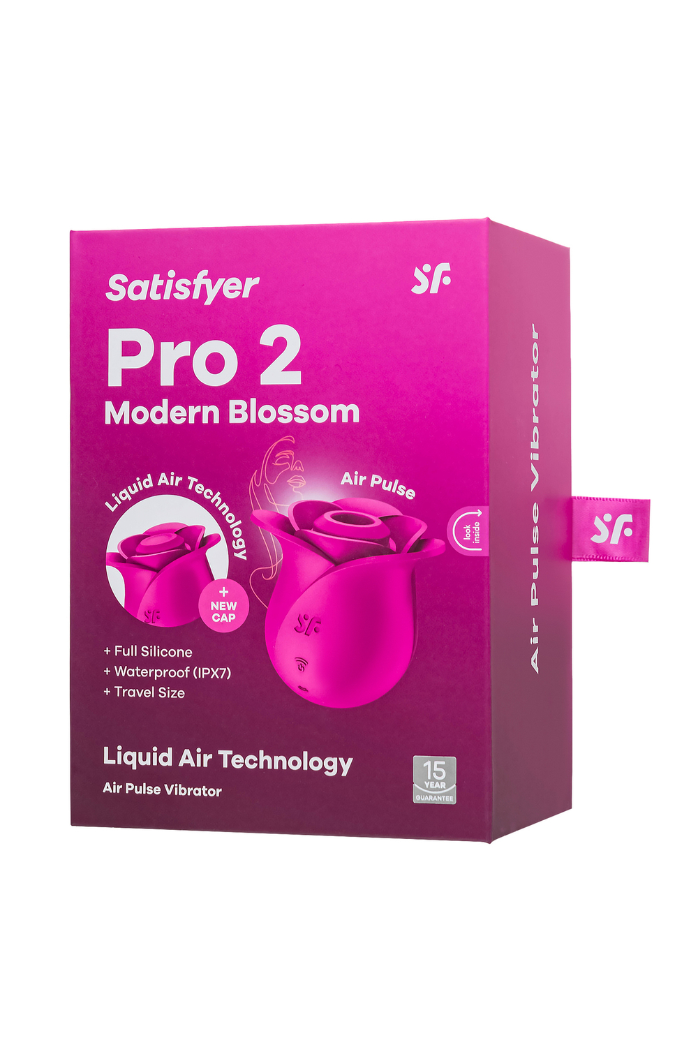 Вакуум-волновой стимулятор клитора Satisfyer Pro 2 Modern Blossom 6,6 см