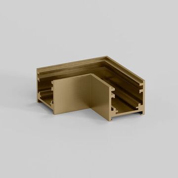 Коннектор угловой для накладного шинопровода 85224/00 латунь Brass Line Magnetic Elektrostandard