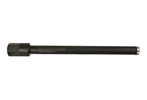Коронка алмазная LASER по железобетону 32 мм, 1 1/4" , L=450мм, Штурм