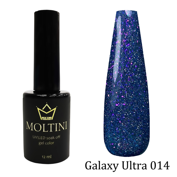 Гель-лак Moltini Galaxy Ultra 014, 12 ml