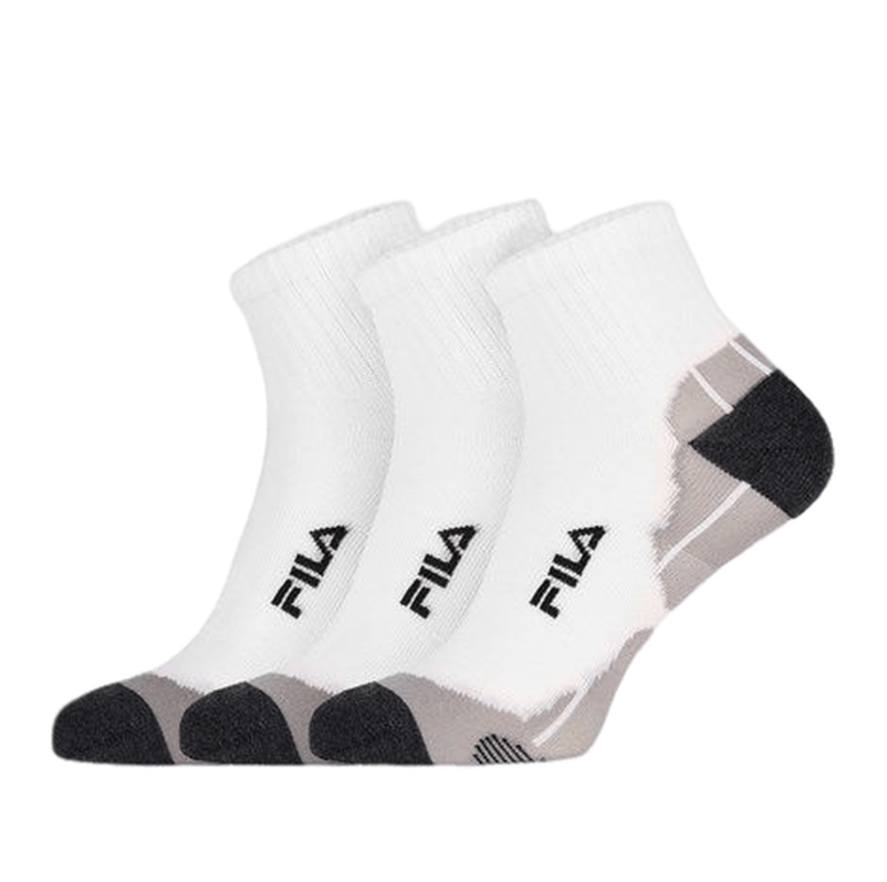 Теннисные носки Fila Calza Invisible Socks 3P - white