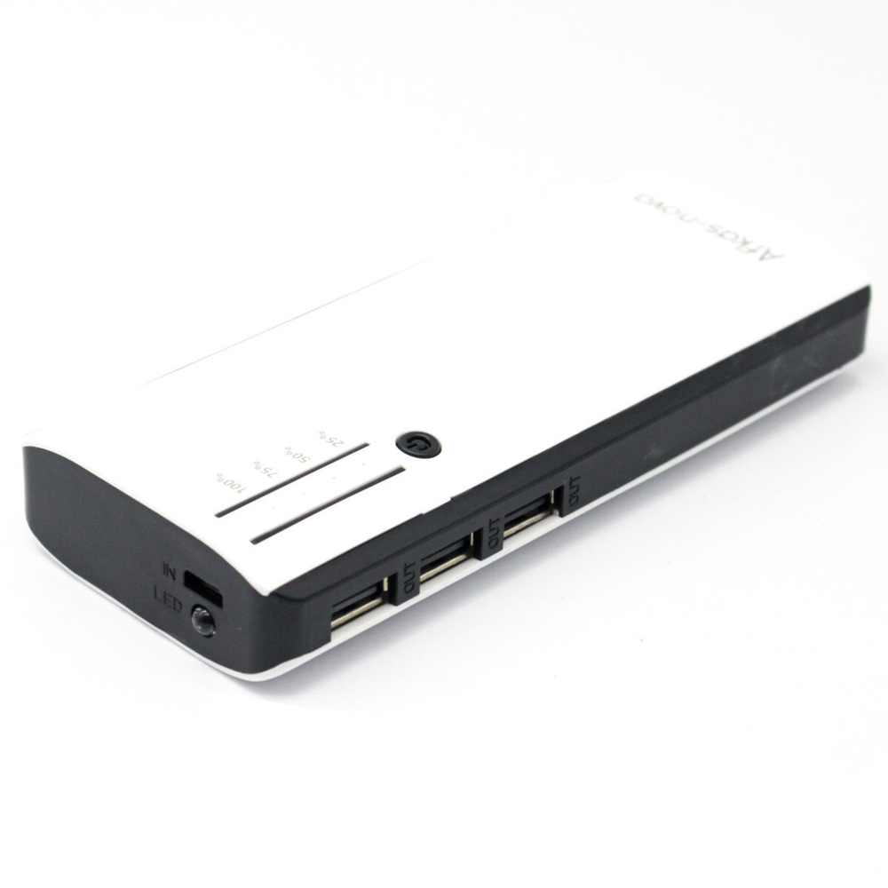 Внешний аккумулятор (Power bank) 3 USB Afkas-nova AF-3 20000 mAh (белый)