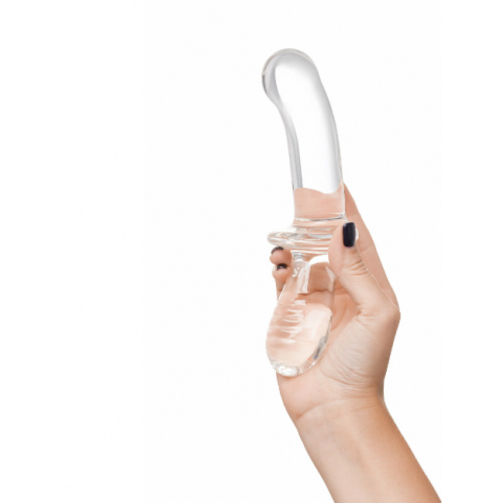 Стеклянный фаллоимитатор Satisfyer Double Crystal (20×5,5 см) прозрачный