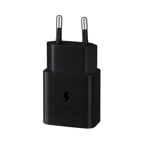 Сетевое зарядное устройство Samsung EP-T1510, USB-C 15Вт, Black (Черный)