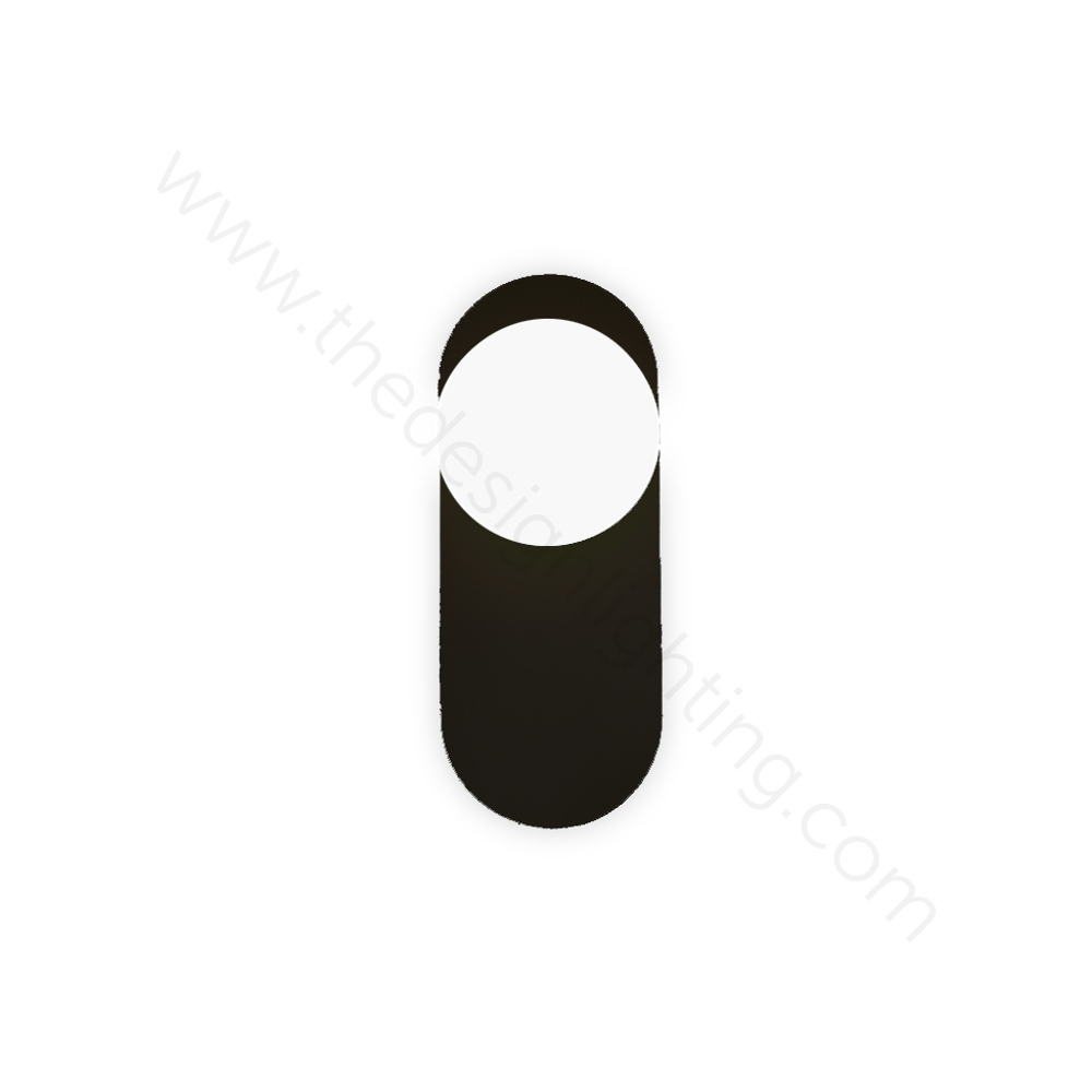 Wall design lamp Pastille 1 Wayfind by RBW (Black)