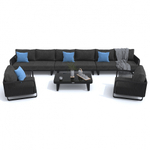 Лаунж зона угловая Ideal Patio БЕЛЛИСА модульная маренго