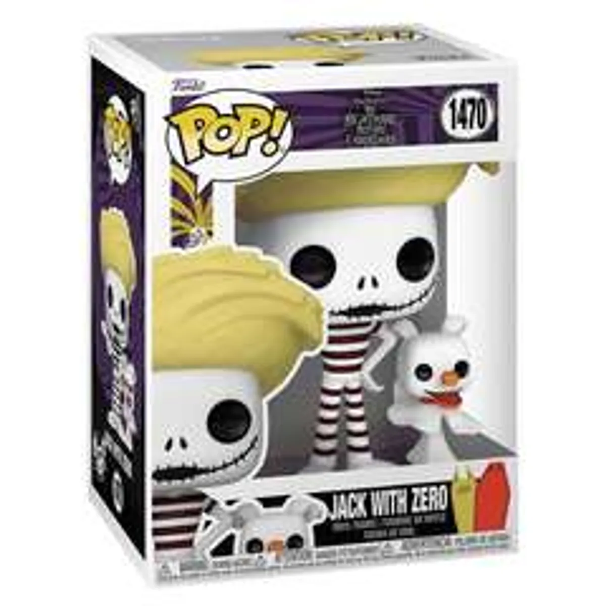 Funko POP! Disney. The Nightmare Before Christmas: Jack with Zero (1470)
