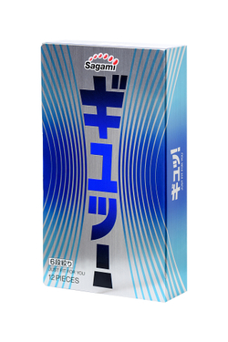Анатомические презервативы Sagami 6 FIT без накопителя, 12 шт