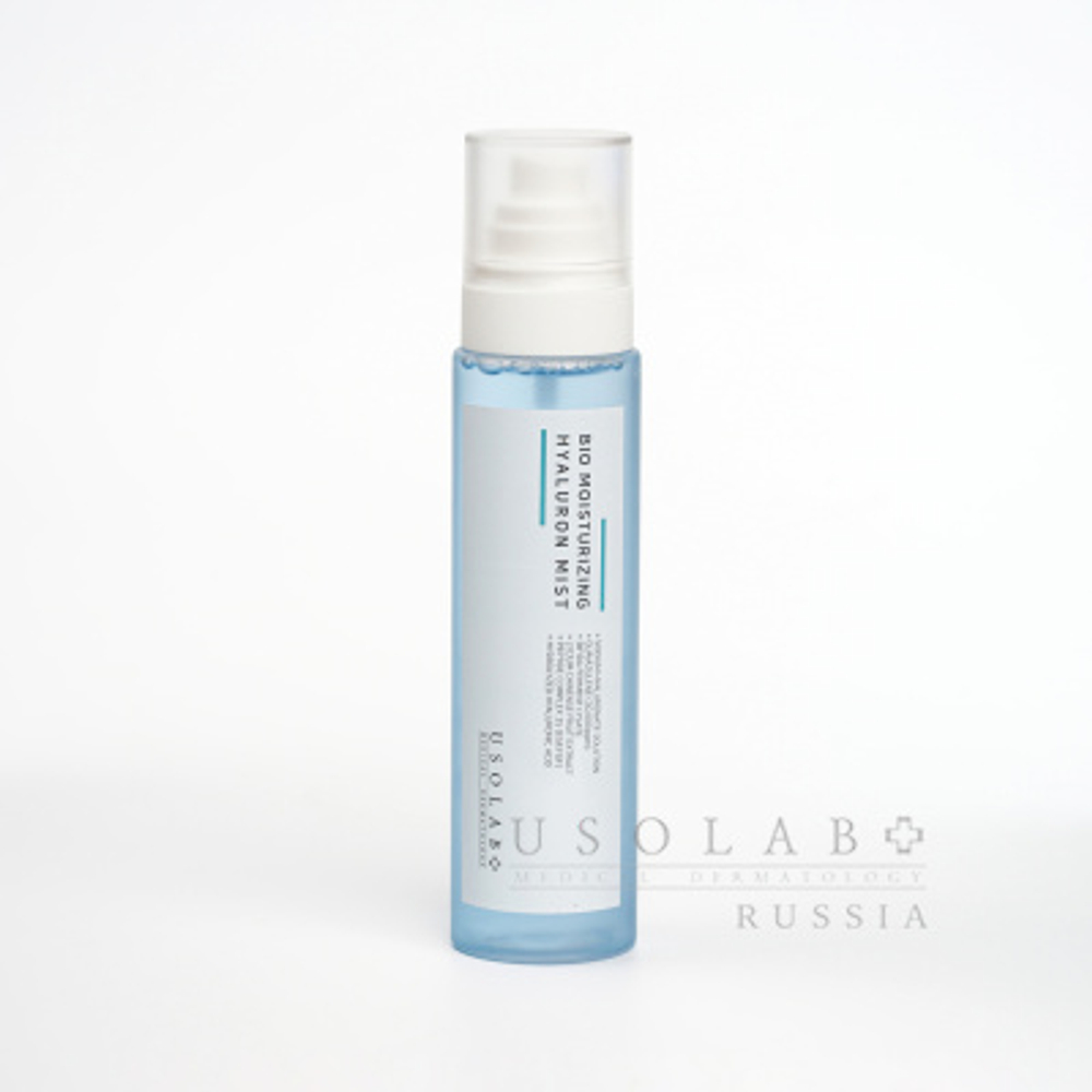 USOLAB Тонер-мист увлажняющий,150 мл | Bio Moisturizing hyaluron Mist