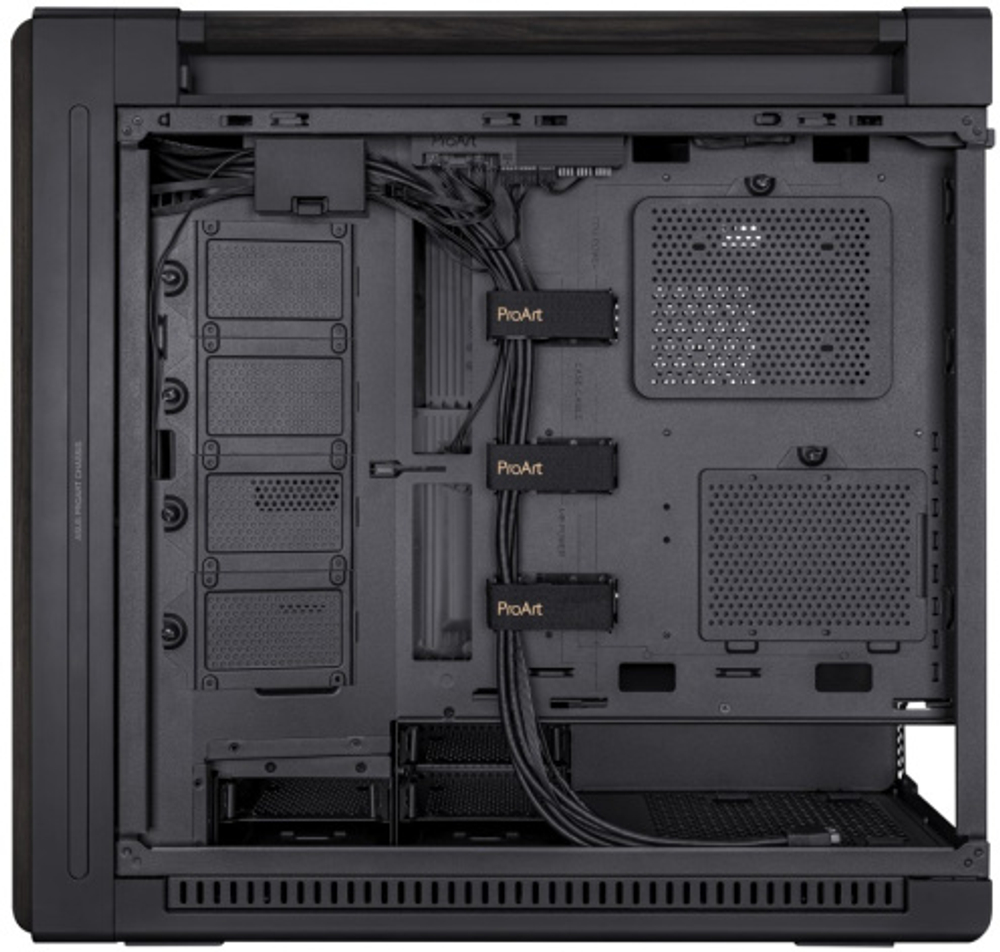 Корпус eATX ASUS PROART PA602 WOOD METAL PWM BLACK