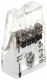 WAGO 2273-202 Клемма 2 контактная, компактная, 0.5-2.5 кв.мм (6 шт) 179740