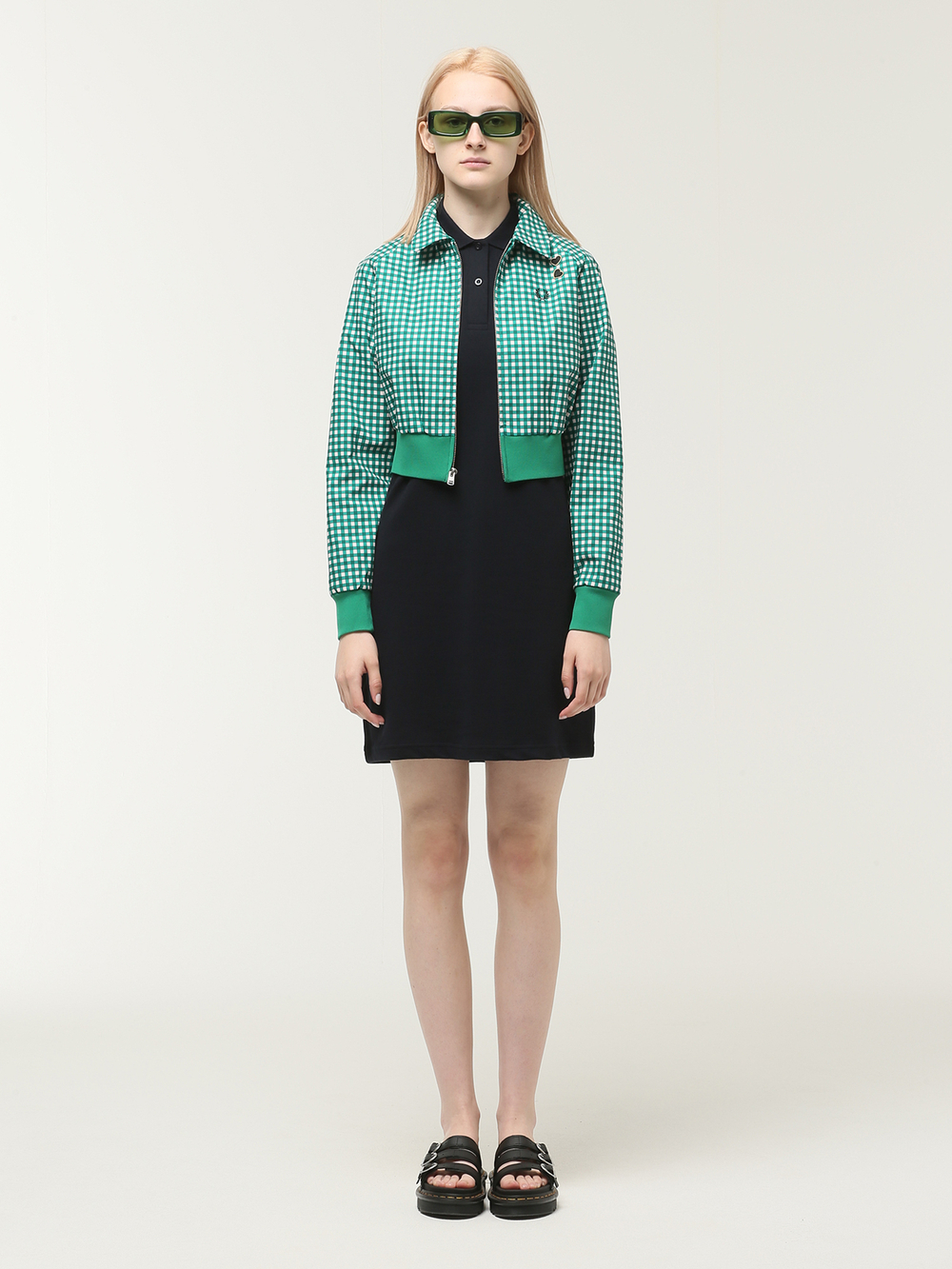 Женская Куртка Embroidered Gingham