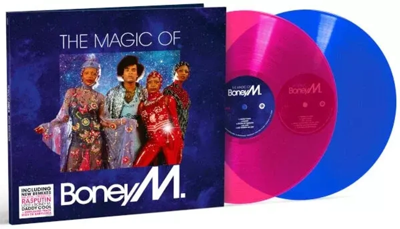 Винил BONEY M. The Magic of Boney M. (Magenta & Blue Transparent)